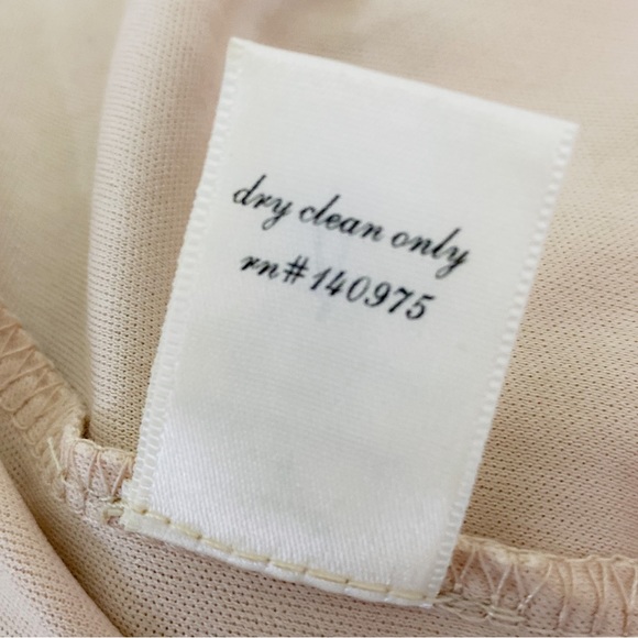 Anthropologie Lace Slip Boho Women's Dress Navy Blue Midi Built In Bra XS - Picture 12 of 13